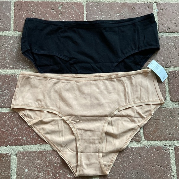 Gap Body NWT Organic Stretch Cotton 2Pair Hipster - Picture 4 of 13